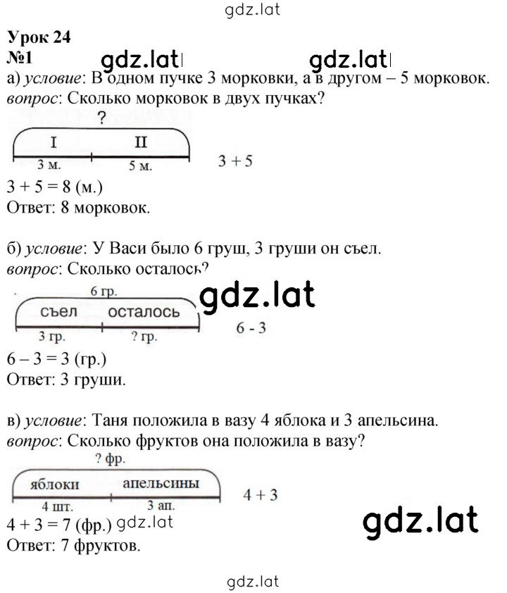 Решение задания № Урок 24 — страница 1