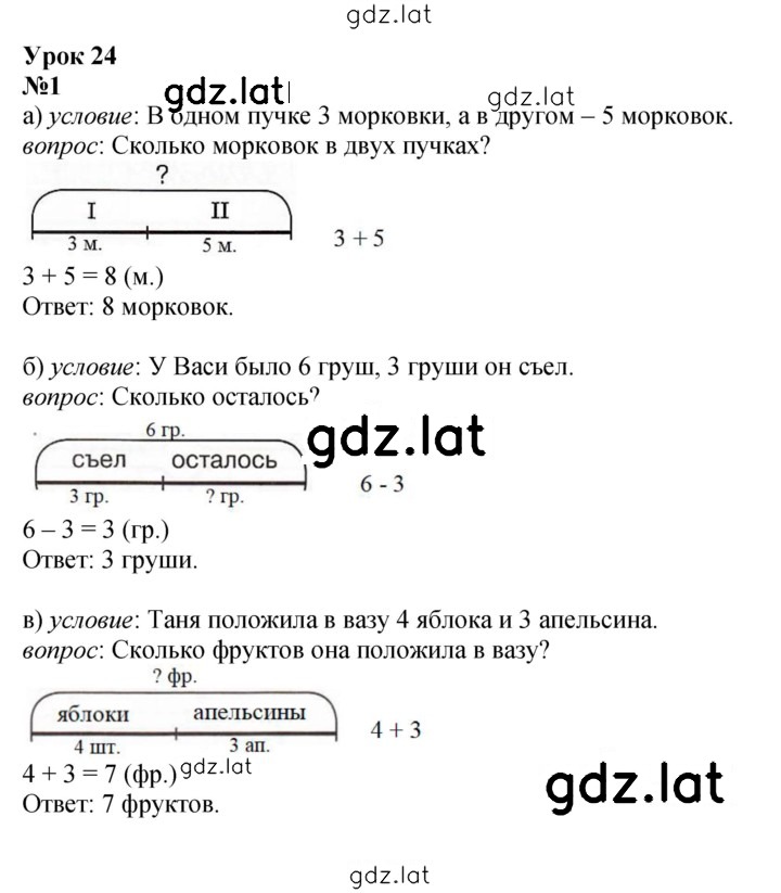 Решение задания № Урок 24 — страница 1