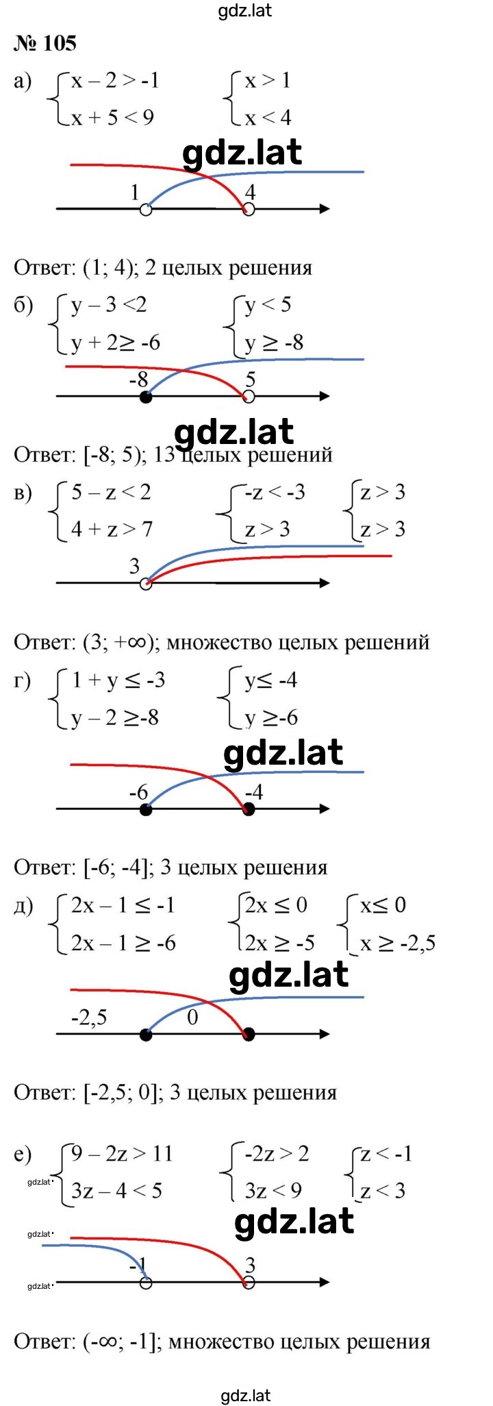 Решение задания № 1.105 (105) — страница 1