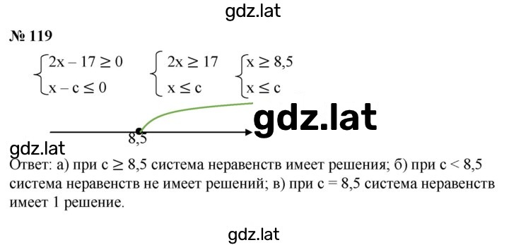 Решение задания № 1.119 (119) — страница 1