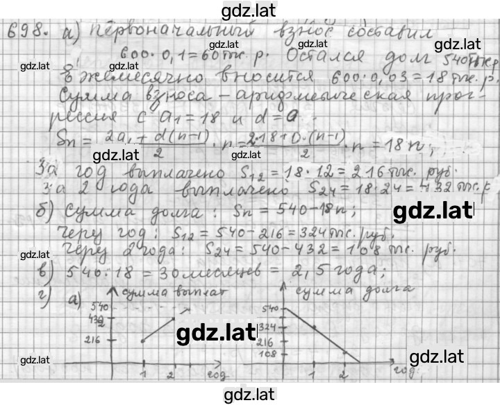 Решение задания № 4.131 (698) — страница 1