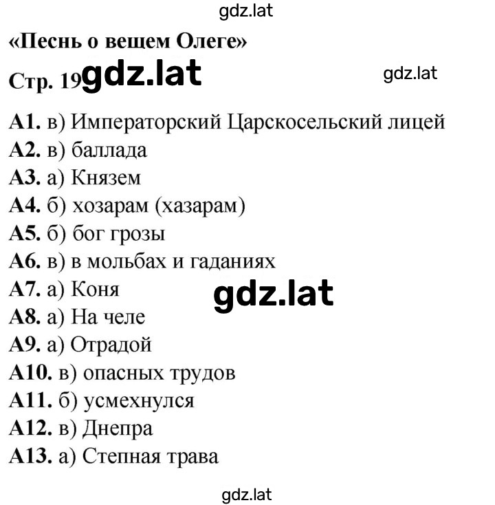 Решение задания № 19 — страница 1