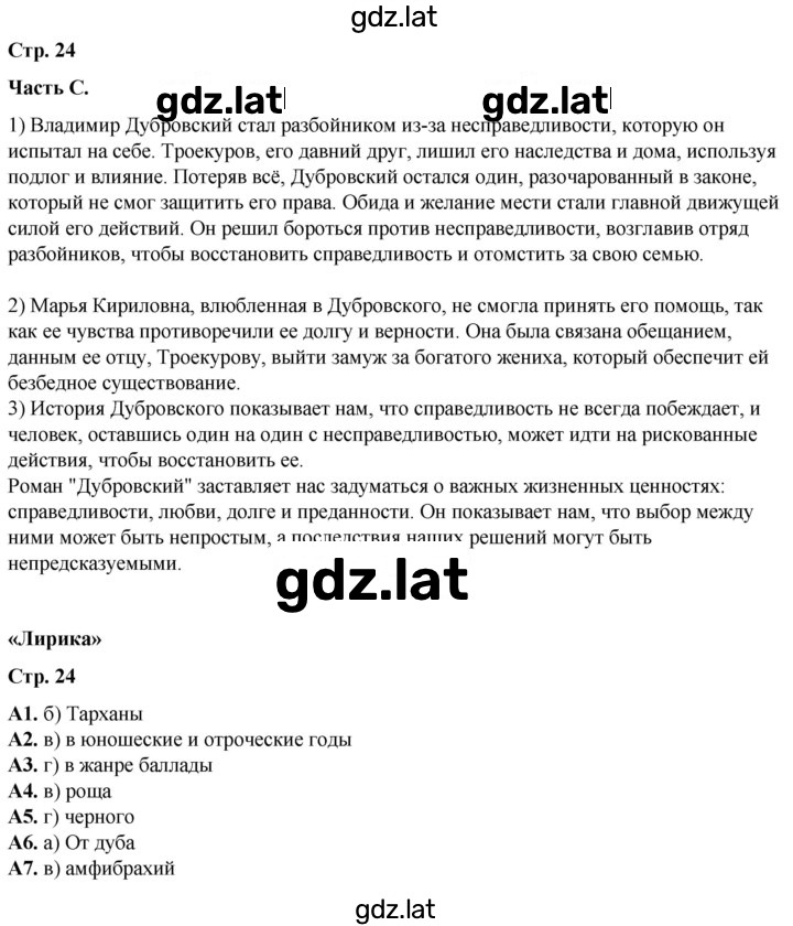 Решение задания № 24 — страница 1