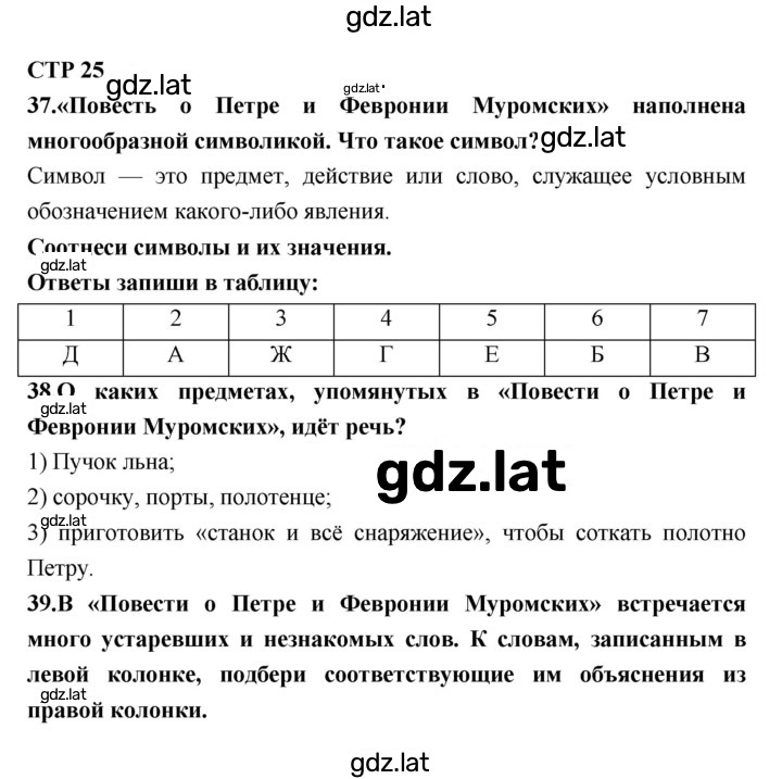 Решение задания № 25 — страница 1