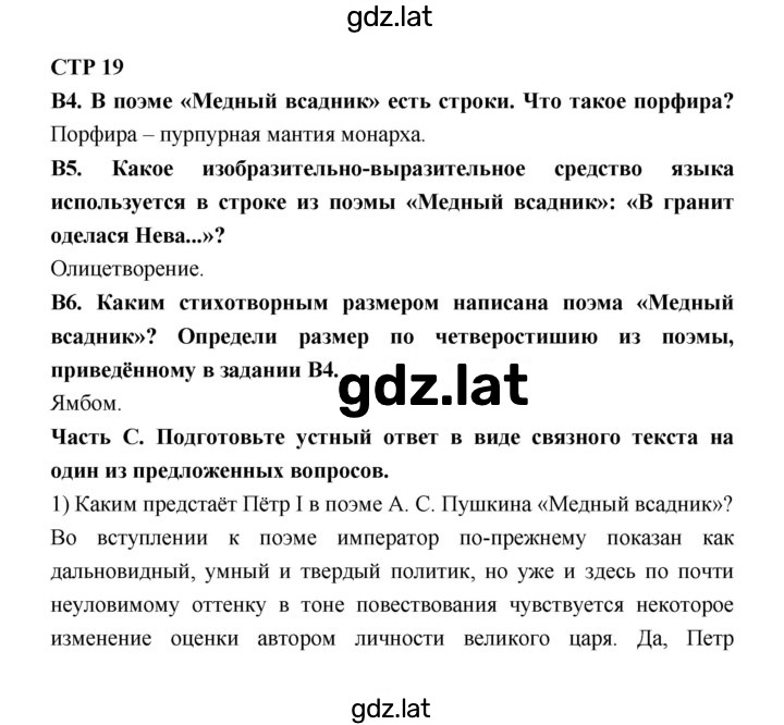 Решение задания № 19 — страница 1