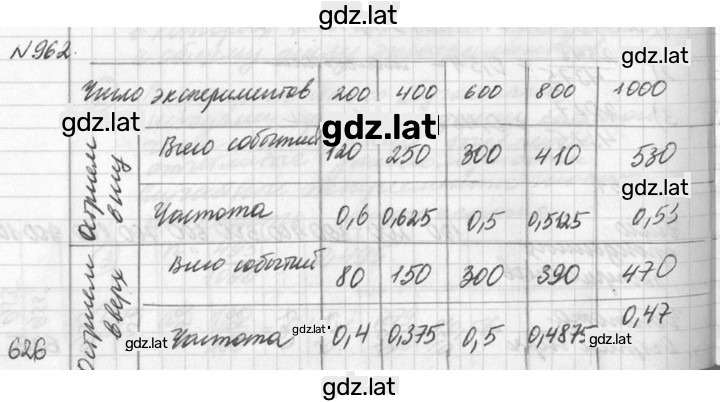 Решение задания № 962 — страница 1