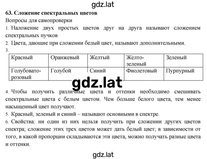 Решение задания № §63 — страница 1