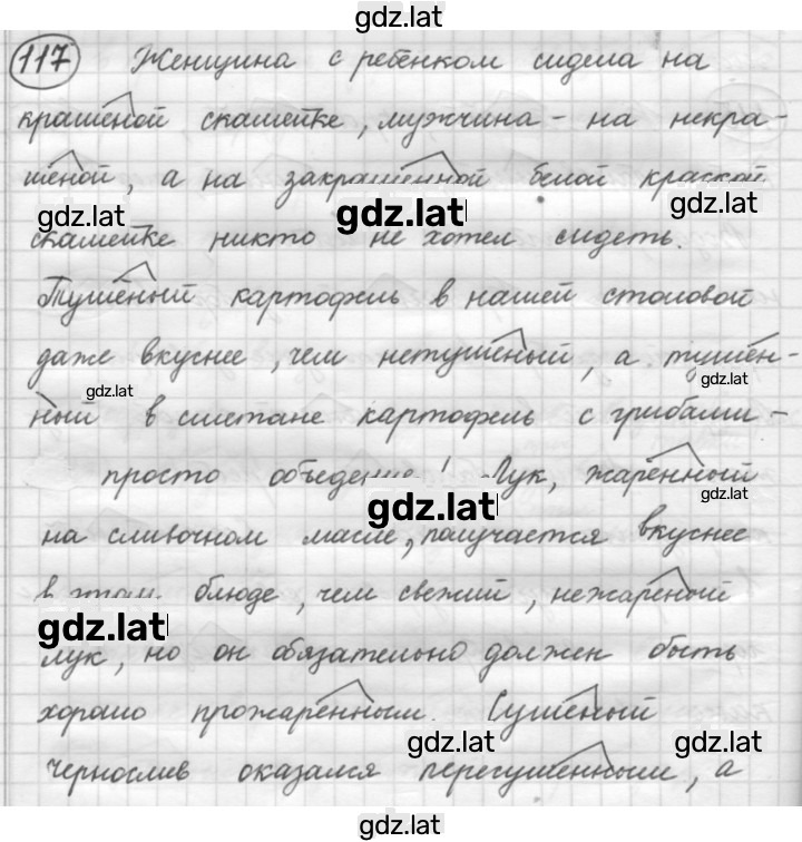 Решение задания № 117 — страница 1
