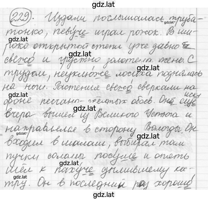 Решение задания № 229 — страница 1