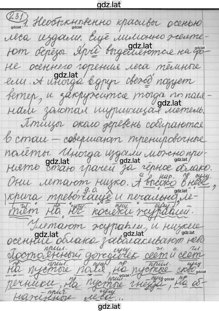 Решение задания № 231 — страница 1