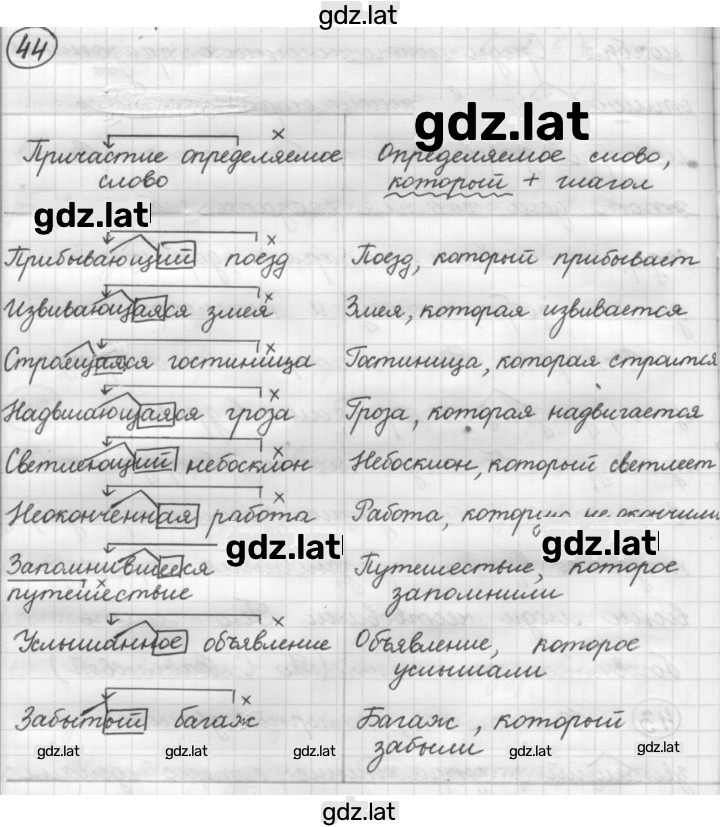 Решение задания № 44 — страница 1