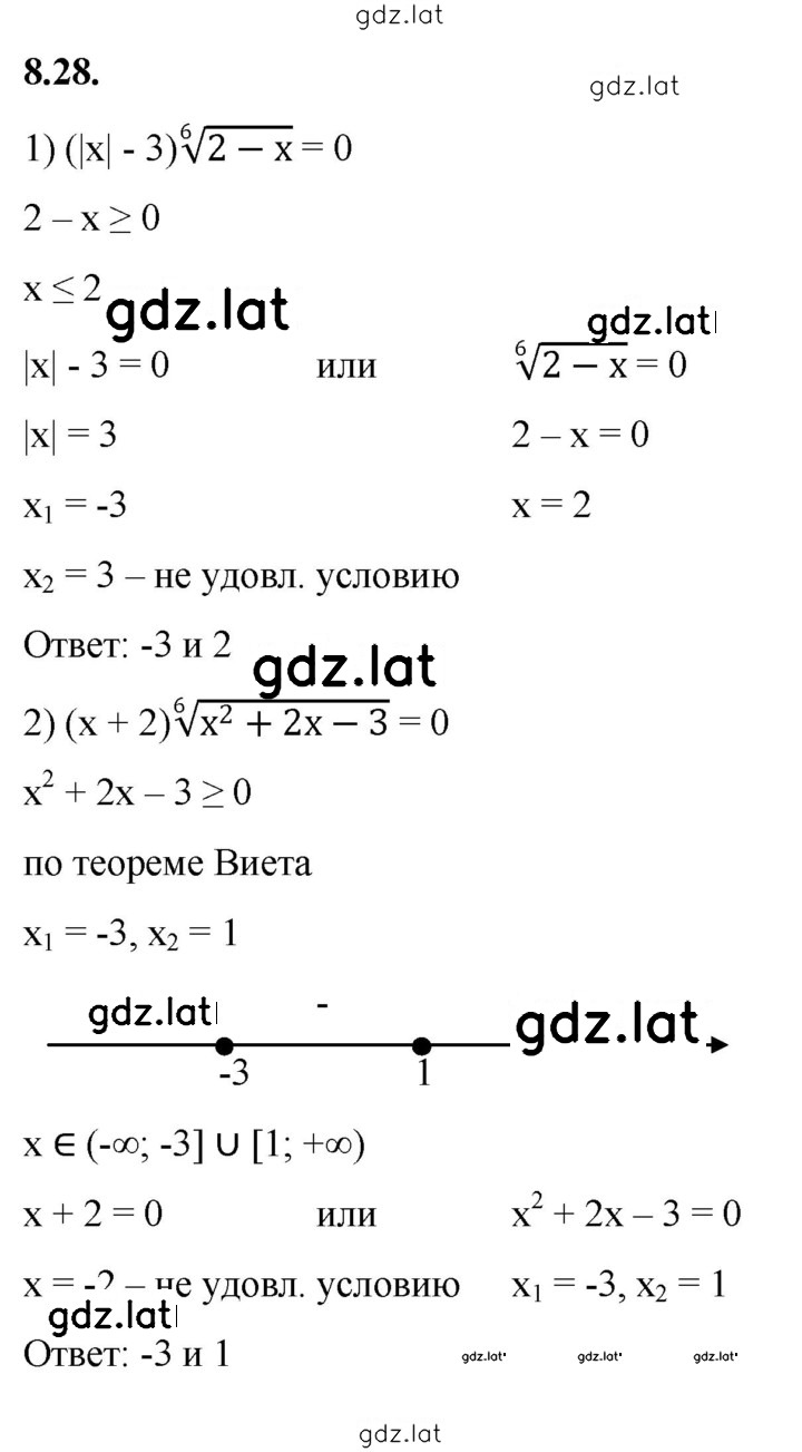 Решение задания № 8.28 — страница 1