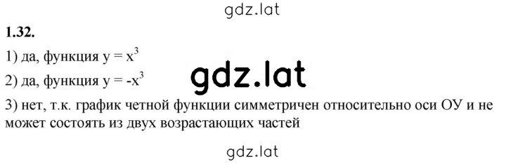 Решение задания № 1.32 — страница 1