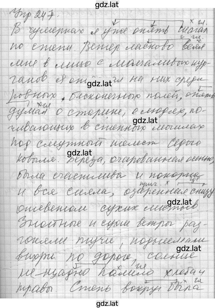 Решение задания № 247 — страница 1