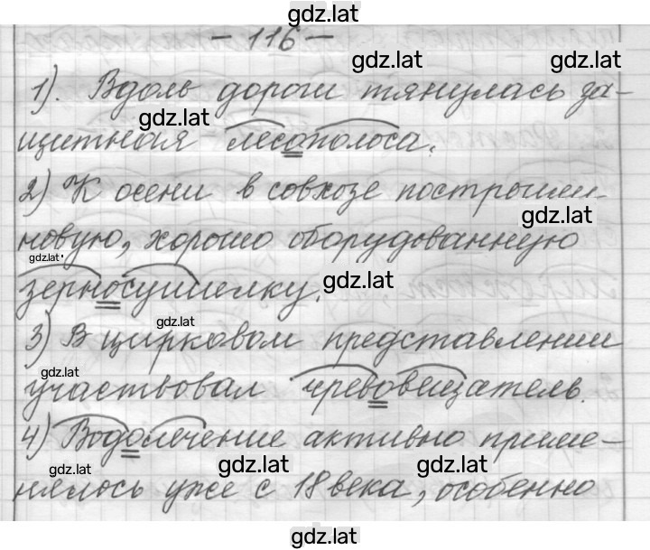 Решение задания № 116 — страница 1