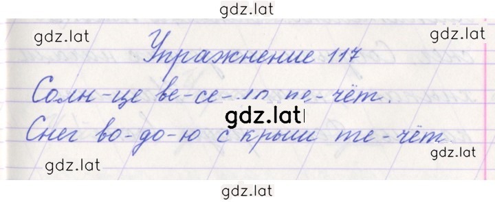 Решение задания № 117 — страница 1