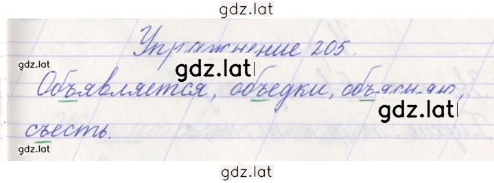 Решение задания № 205 — страница 1