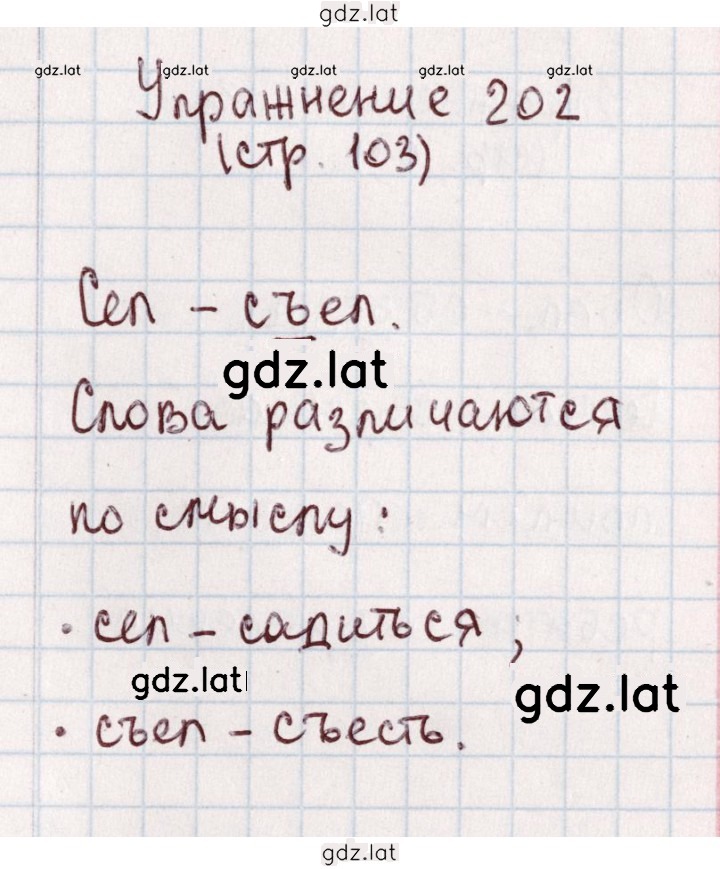 Решение задания № 202 — страница 1