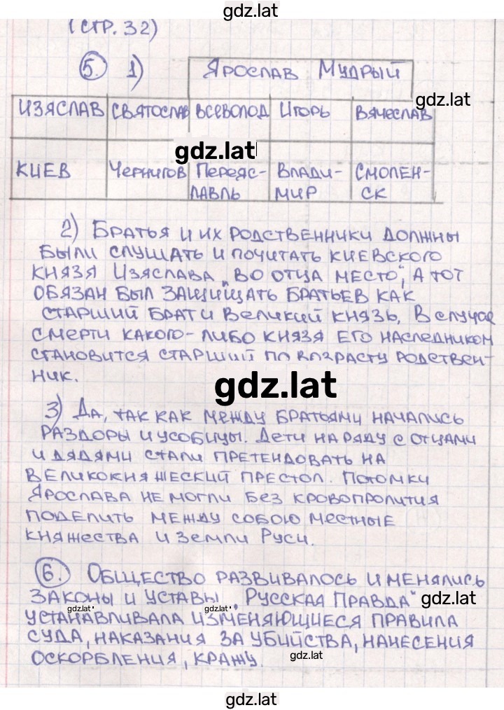 Решение задания № 32 — страница 1