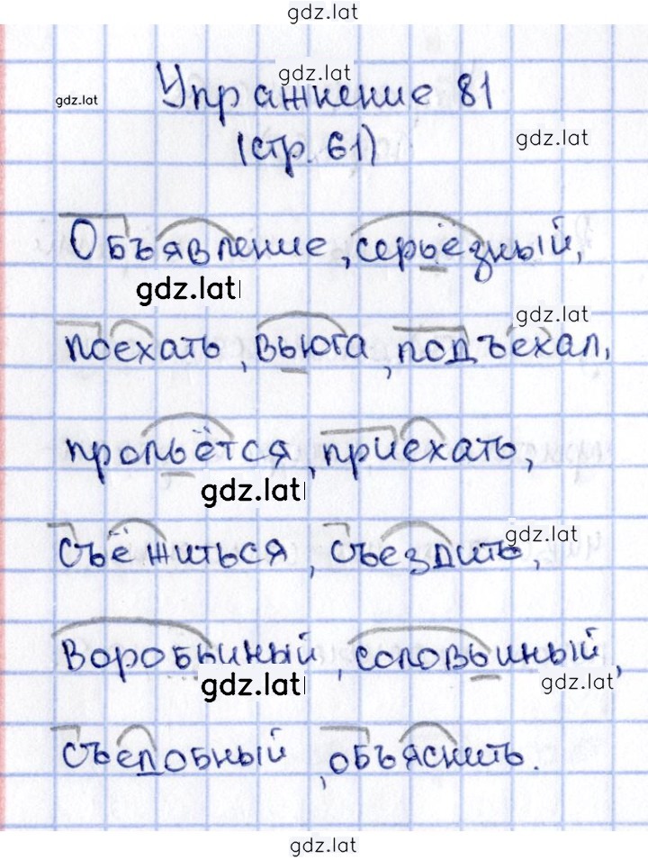 Решение задания № 81 — страница 1