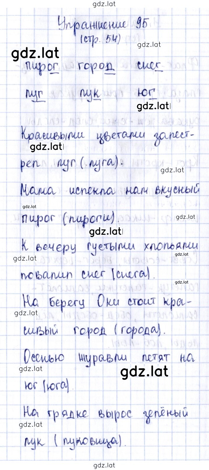Решение задания № 95 — страница 1