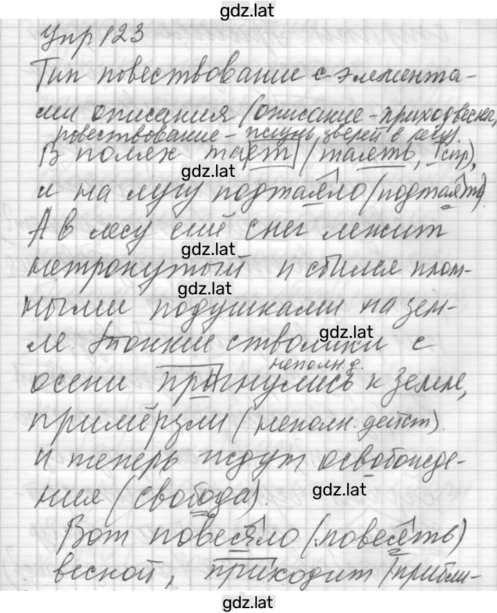 Решение задания № 123 — страница 1