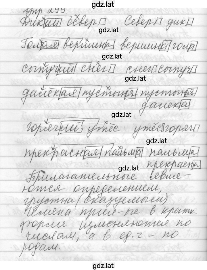 Решение задания № 299 — страница 1