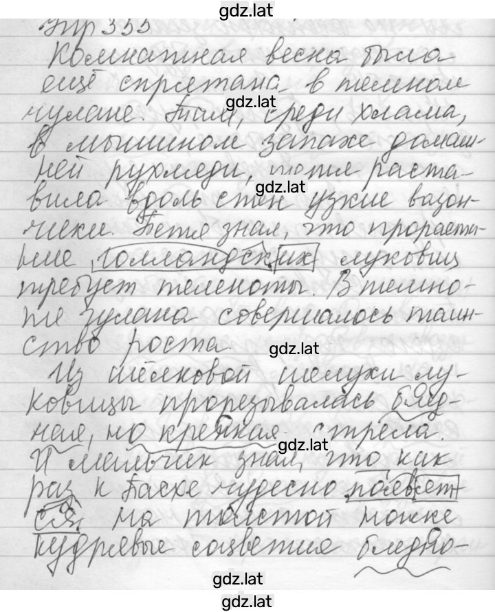 Решение задания № 355 — страница 1