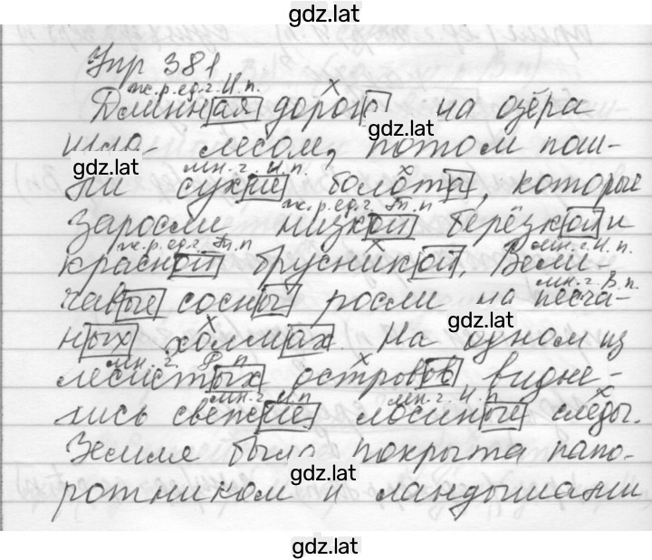 Решение задания № 381 — страница 1