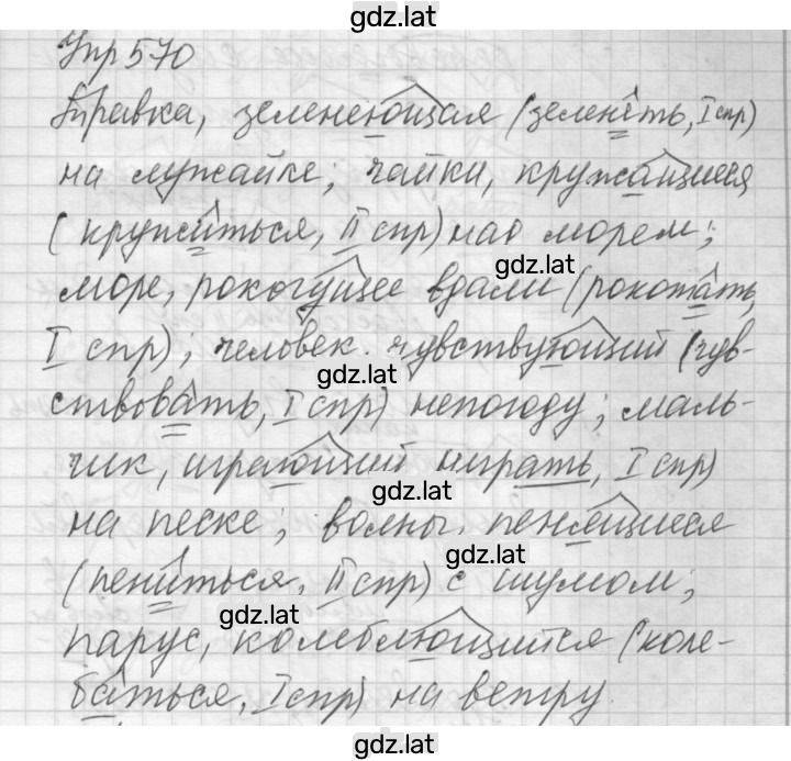 Решение задания № 570 — страница 1