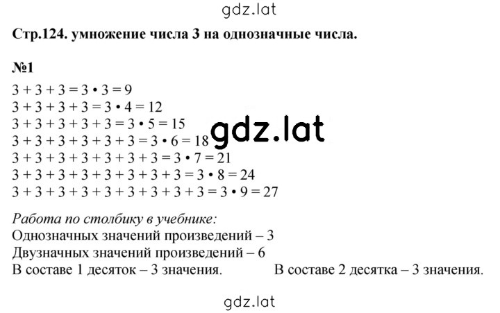 Решение задания № 124 — страница 1