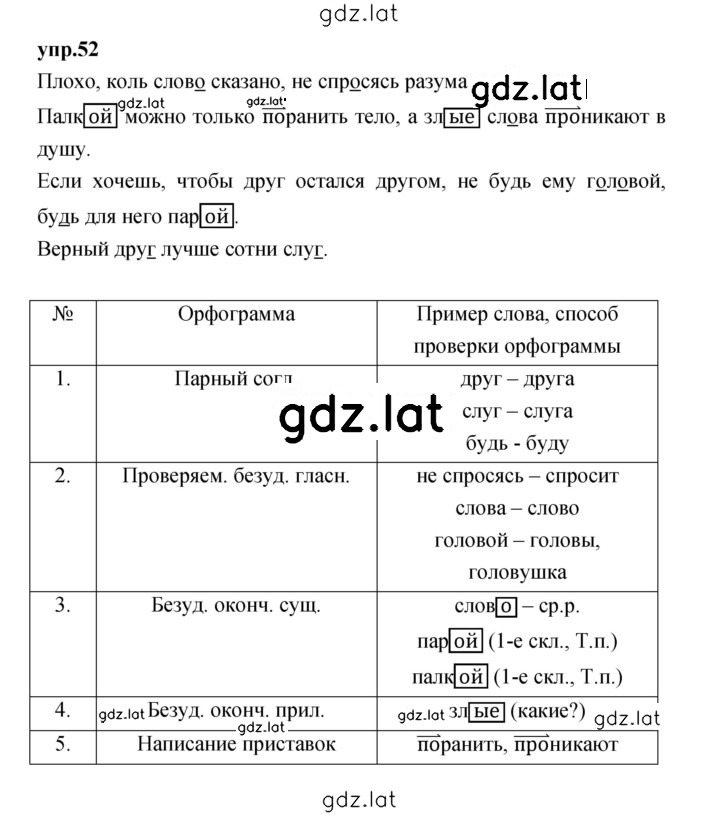 Решение задания № 52 — страница 1