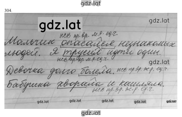 Решение задания № 304 — страница 1