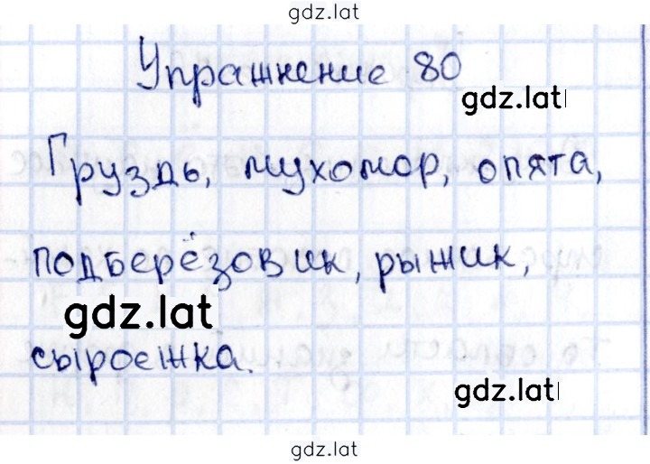 Решение задания № 80 — страница 1