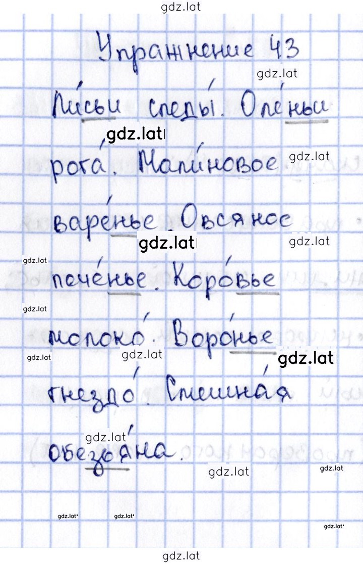 Решение задания № 43 — страница 1