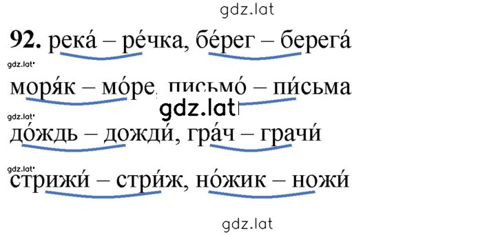 Решение задания № 92 — страница 1