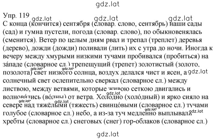 Решение задания № 119 — страница 1
