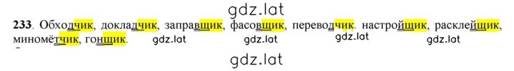 Решение задания № 233 — страница 1
