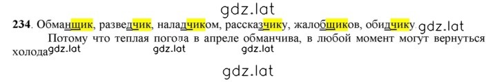 Решение задания № 234 — страница 1