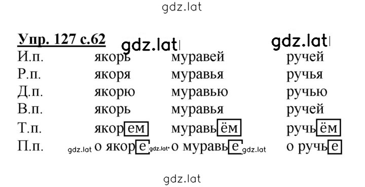 Решение задания № 127 — страница 1