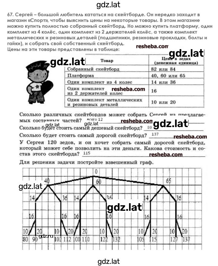Решение задания № 67 — страница 1