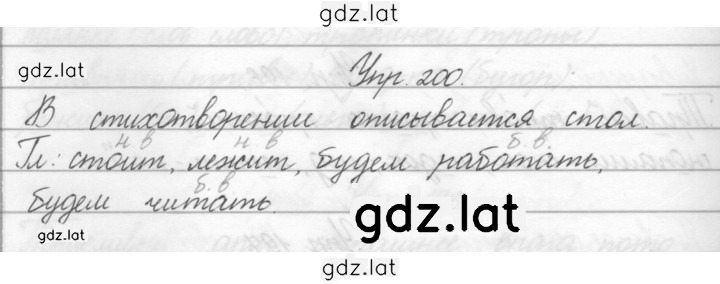 Решение задания № 200 — страница 1