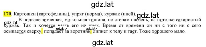 Решение задания № 170 — страница 1