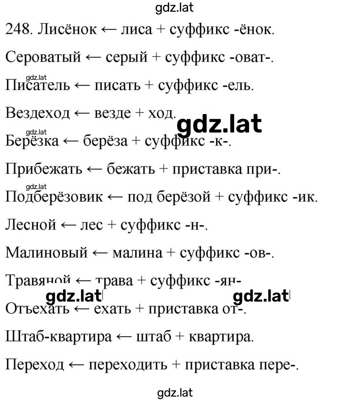 Решение задания № 248 — страница 1