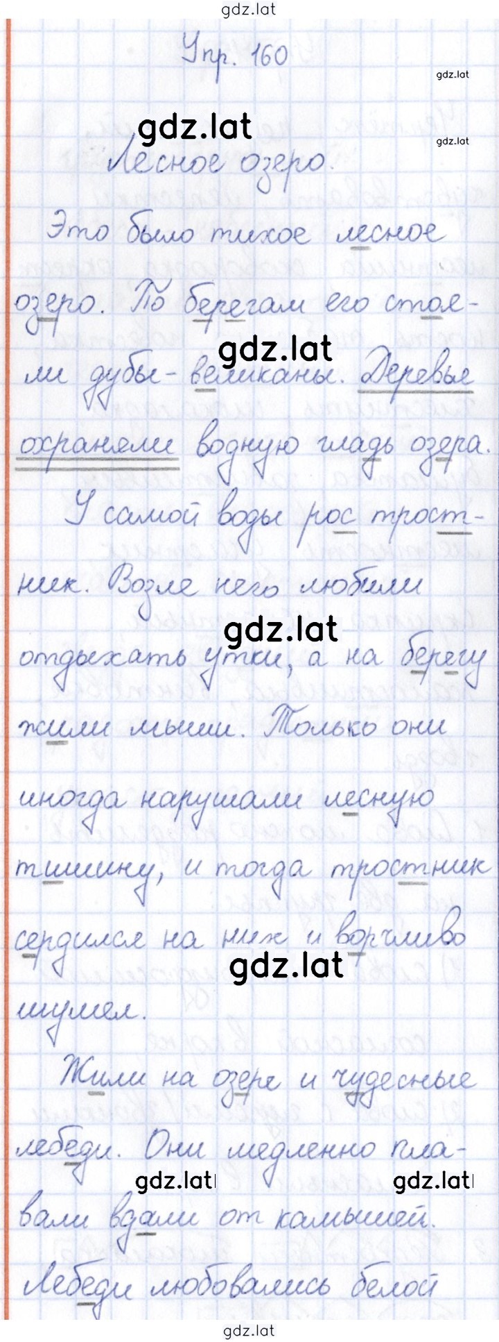 Решение задания № 160 — страница 1