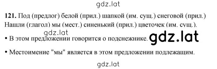 Решение задания № 121 — страница 1