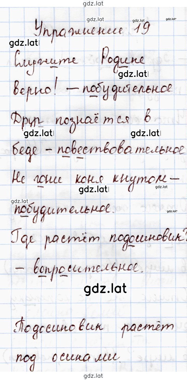 Решение задания № 19 — страница 1