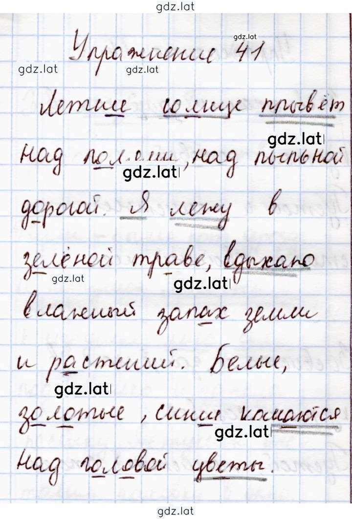 Решение задания № 41 — страница 1