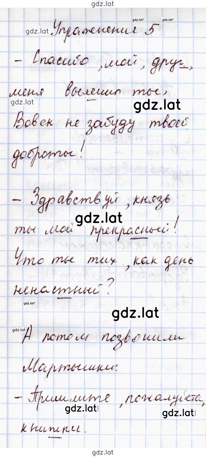 Решение задания № 5 — страница 1