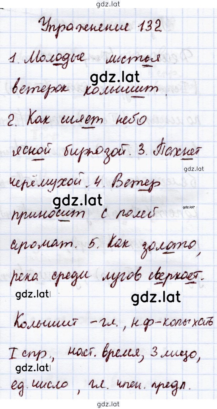 Решение задания № 132 — страница 1